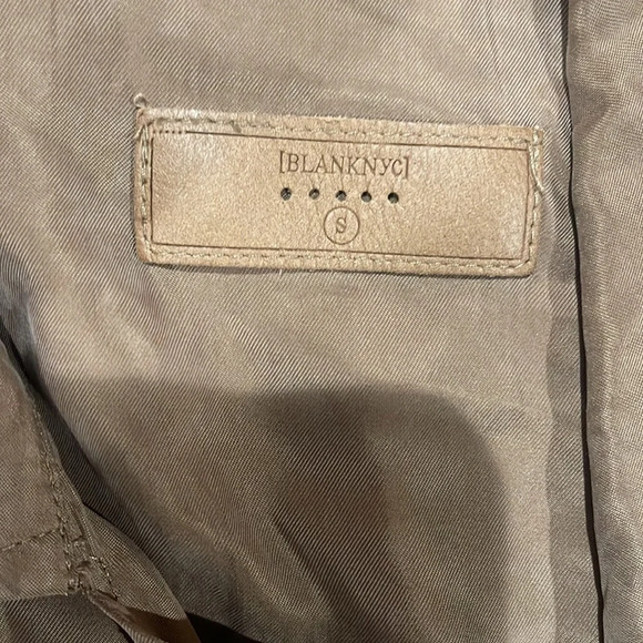 BLANKNYC Utility Notched Lapel Size Zip Jacket Moto Olive - Picture 6 of 7